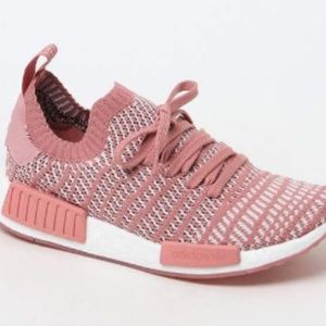 Adidas Women's Pink NMD_R1 Primeknit Sneakers